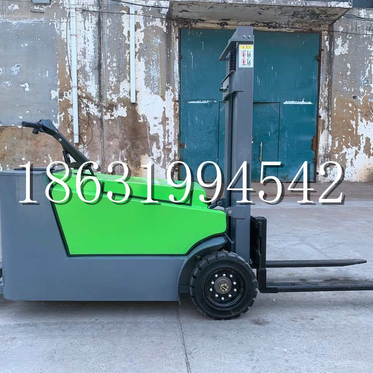招远市小型电动叉车1吨2吨步行站驾式电瓶堆高充电装卸车液压升降车铲车